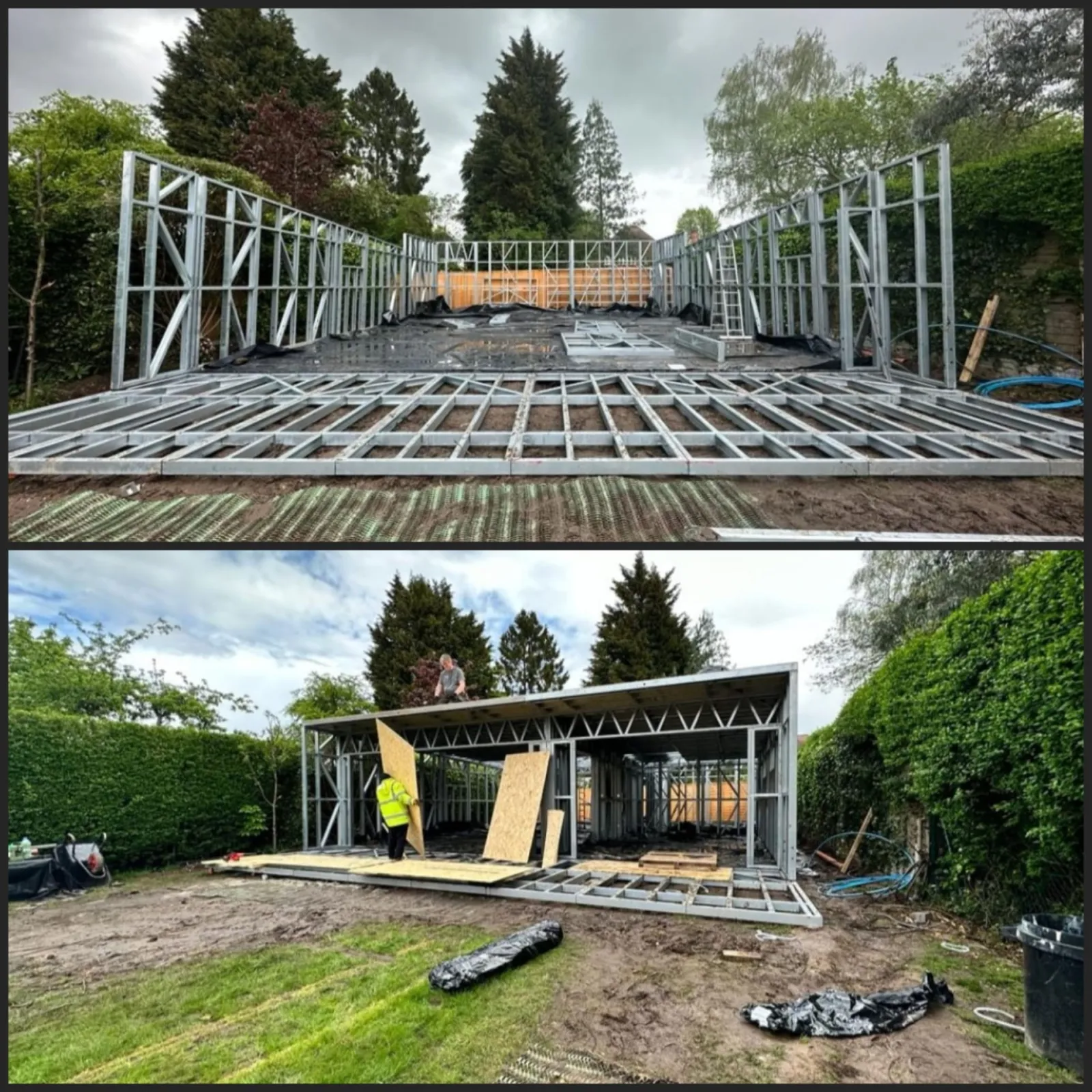 Ground screw foundation project completed by No Digging in Liverpool and the North West